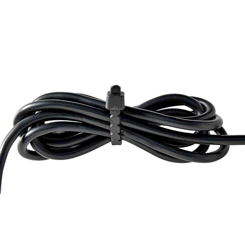 ELPA Hand-Cut Tie Wraps 150mm Weather-Resistant Black KBK-150050 (BK) 50 Pieces