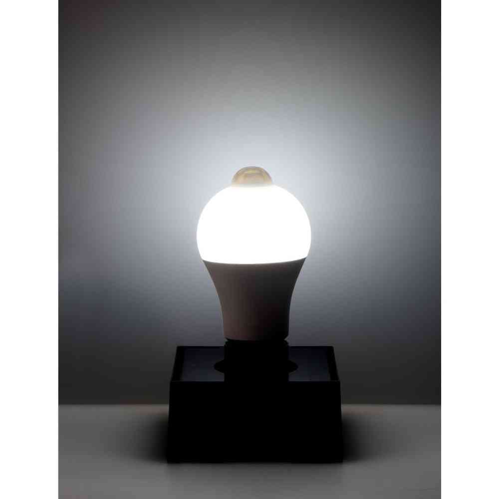 Asahi Denki Elpa Motion Sensor LED Bulb 40W Daylight Equivalent LDA5D-G-G5107PIR