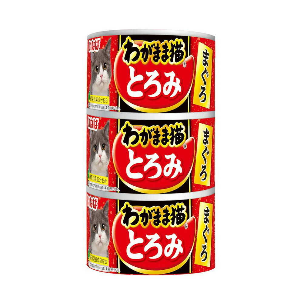 Inaba Wagamama Cat Thick Tuna 140g×3 Cans