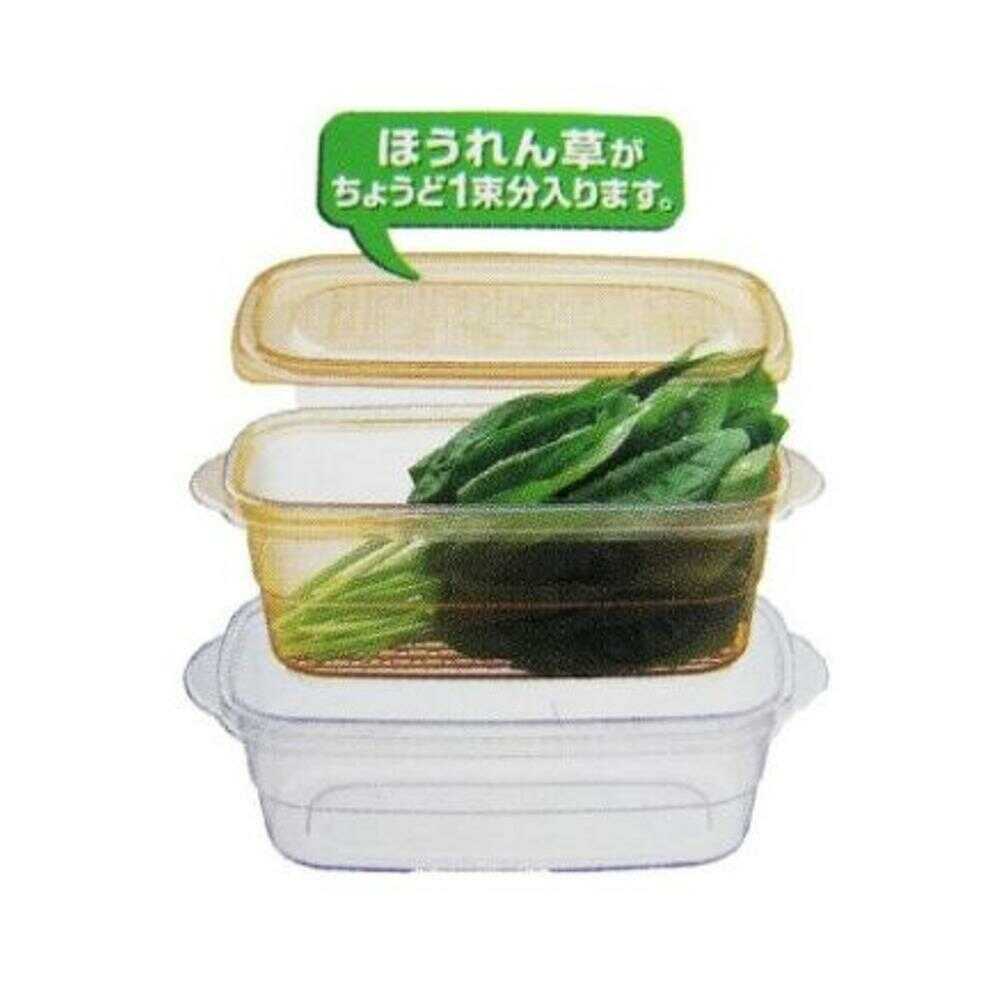 Ebisu Microwave Vegetable Cooking and Storage Container Large BOX PS-G63