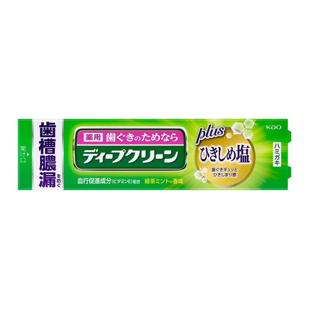 Kao Deep Clean Medicinal Toothpaste Tightening Salt 100g