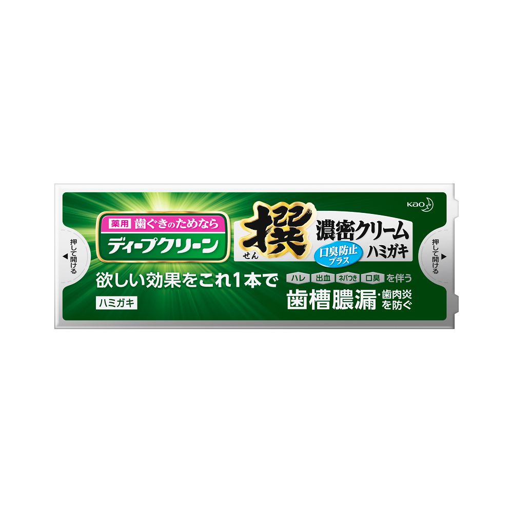 Deep Clean Sen Rich Cream Medicinal Toothpaste for Bad Breath Prevention Plus 95g