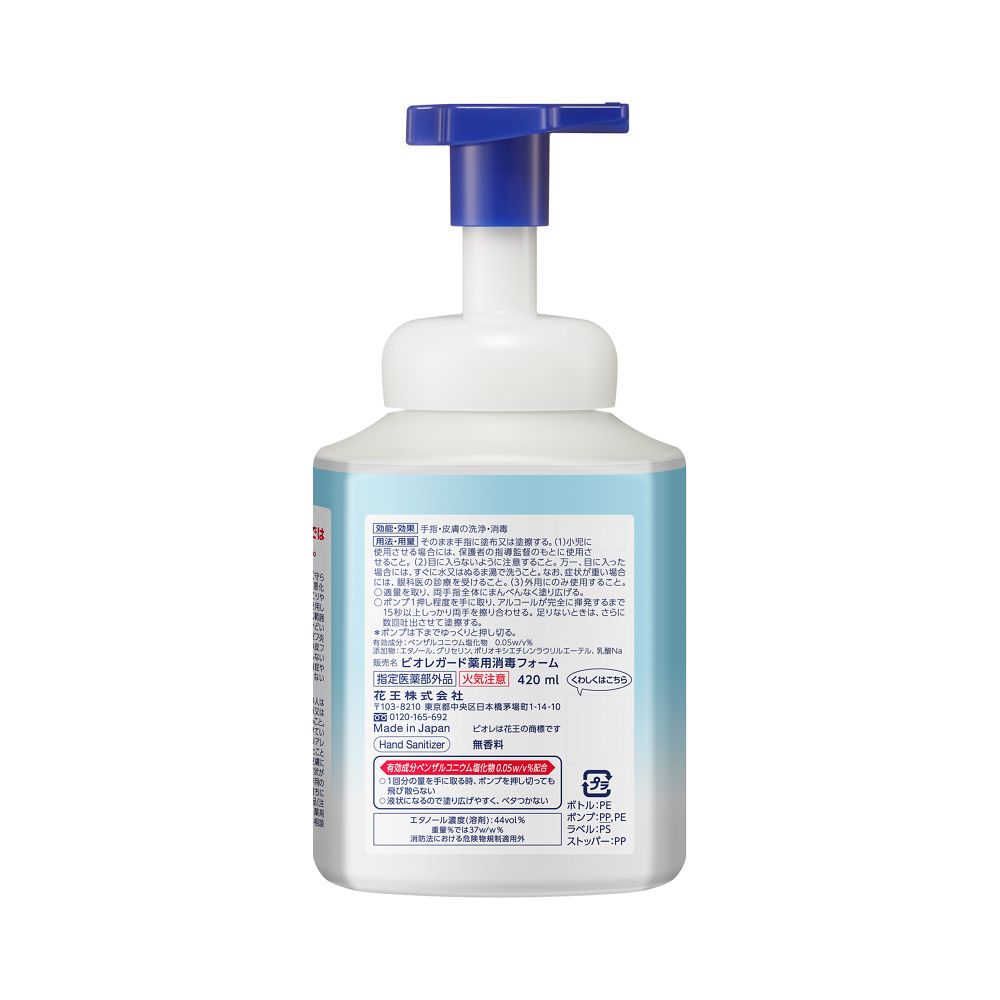 Kao Biore Guard Medicinal Hand Sanitizer Foam 420ml