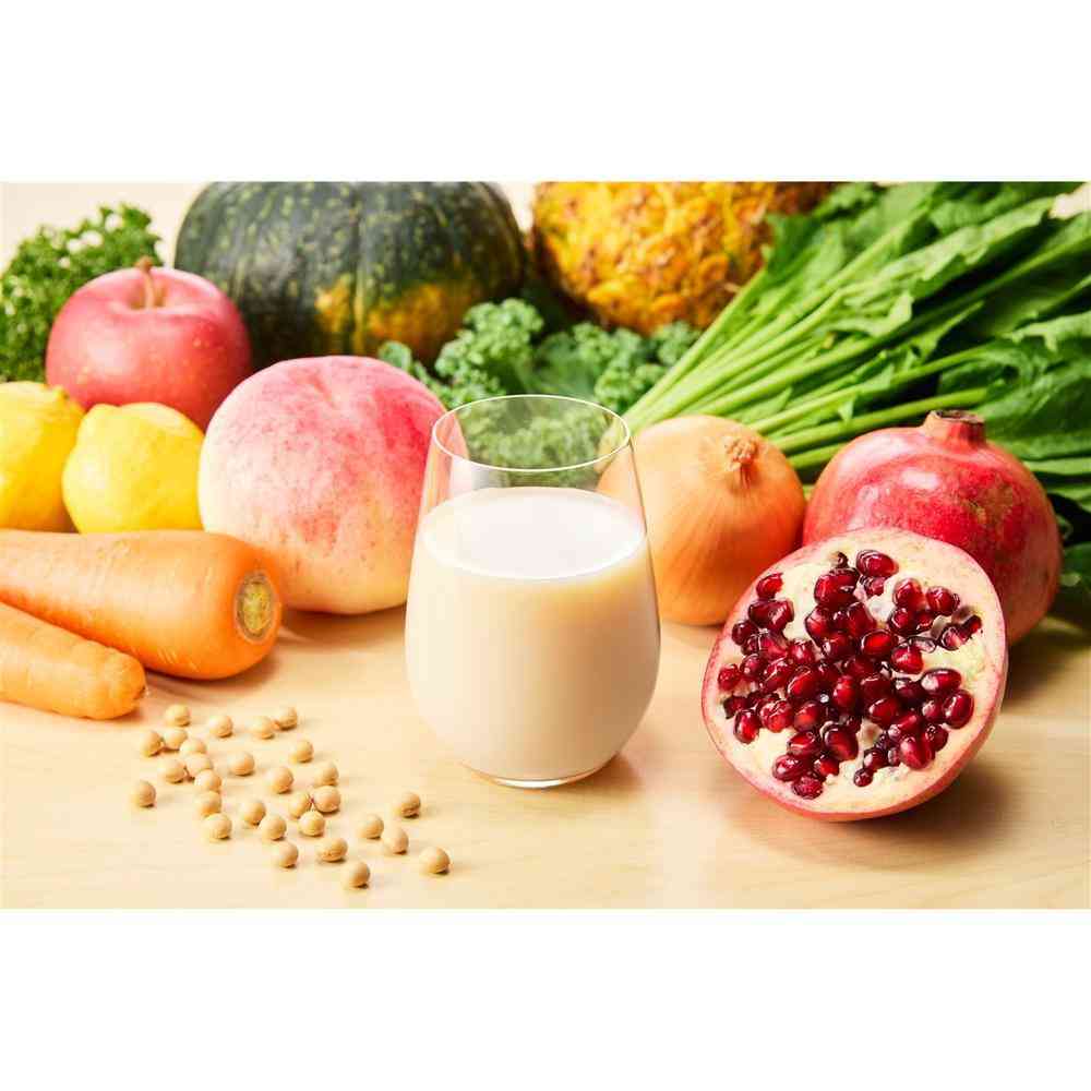 Kagome Vegetable Life 100 Smoothie SOY PROTEIN Pomegranate 330ml