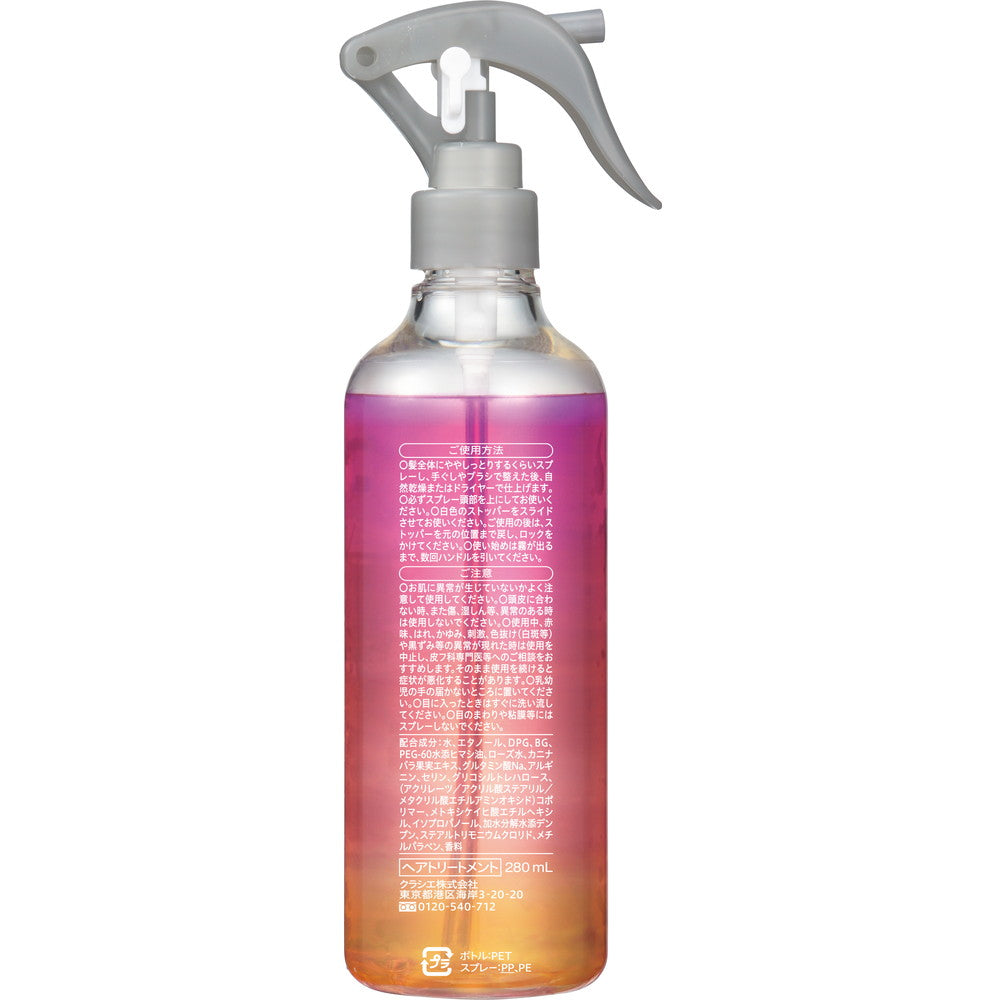 Kracie Home Products Pro Style Reset Water Aroma Rose