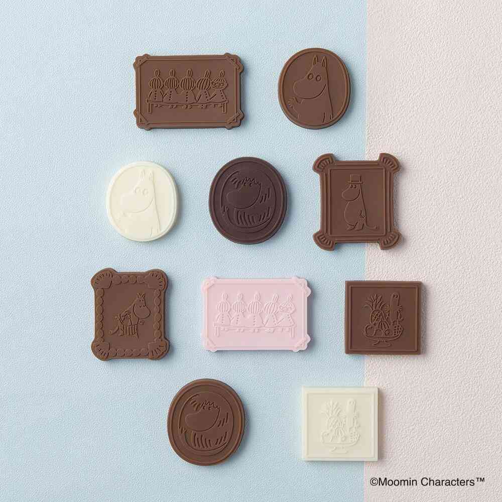 KAI Group Silicone Chocolate Mold (Moomin Portraits)