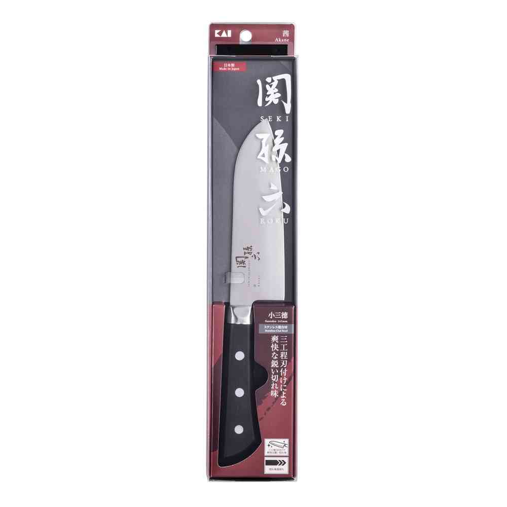 Kai Corporation Seki Magoroku Akane Small Santoku Knife 145mm AE2906