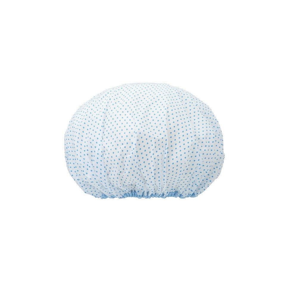 Mapepe Shower Cap Heart Blue