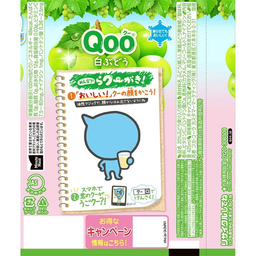 Coca-Cola Minute Maid Cool White Grape 425ml