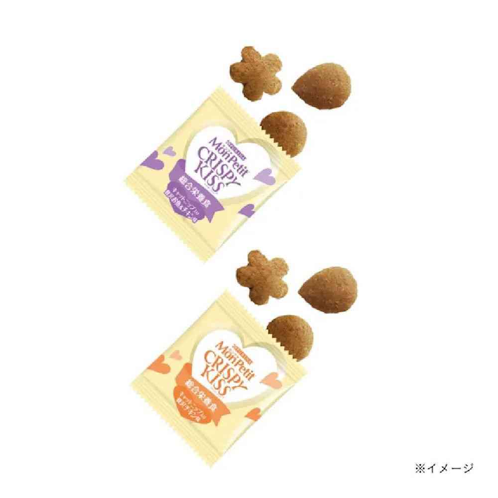 Mon Petit Crispy Kiss Variety Pack Nutritional Cat Treats with Catnip 126g