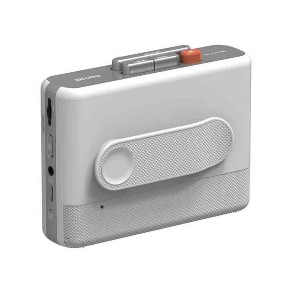 Maxell Bluetooth Compatible Portable Cassette Player White MXCP-P100WH