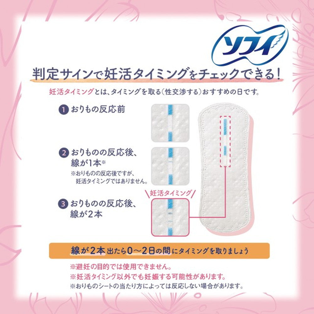 Uni-Charm Sofy Fertility Timing Check Panty Liners 5 Pieces