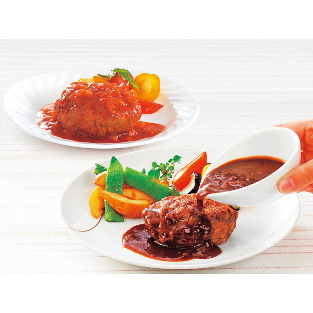 Yonekyu Butcher's Hamburger with 2 Sauces (8 Servings)