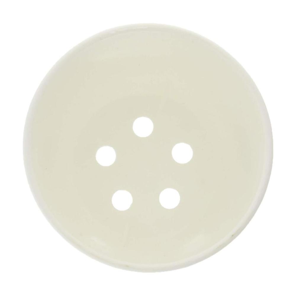 Yamato Plastics Plant Pot White Round 2.5
