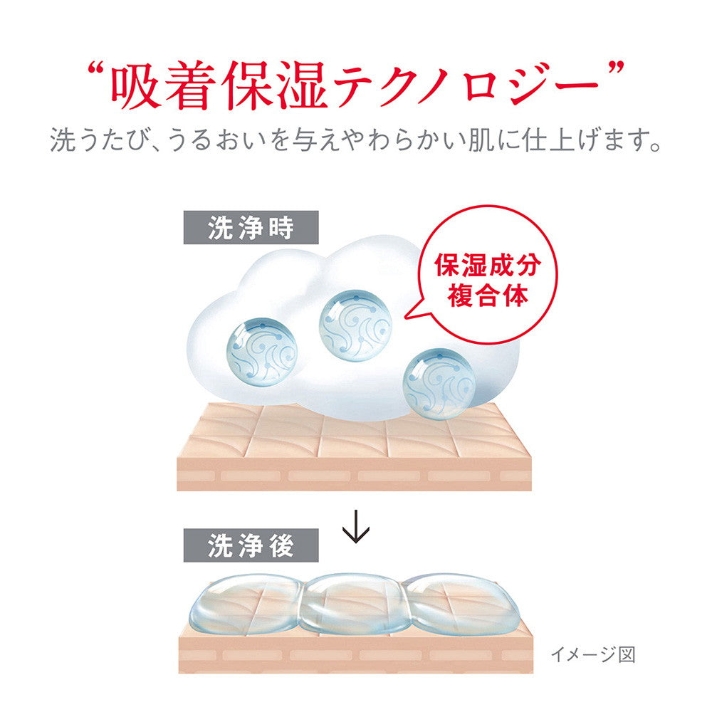 Hadakara Body Rich Soap Refill (360ml)