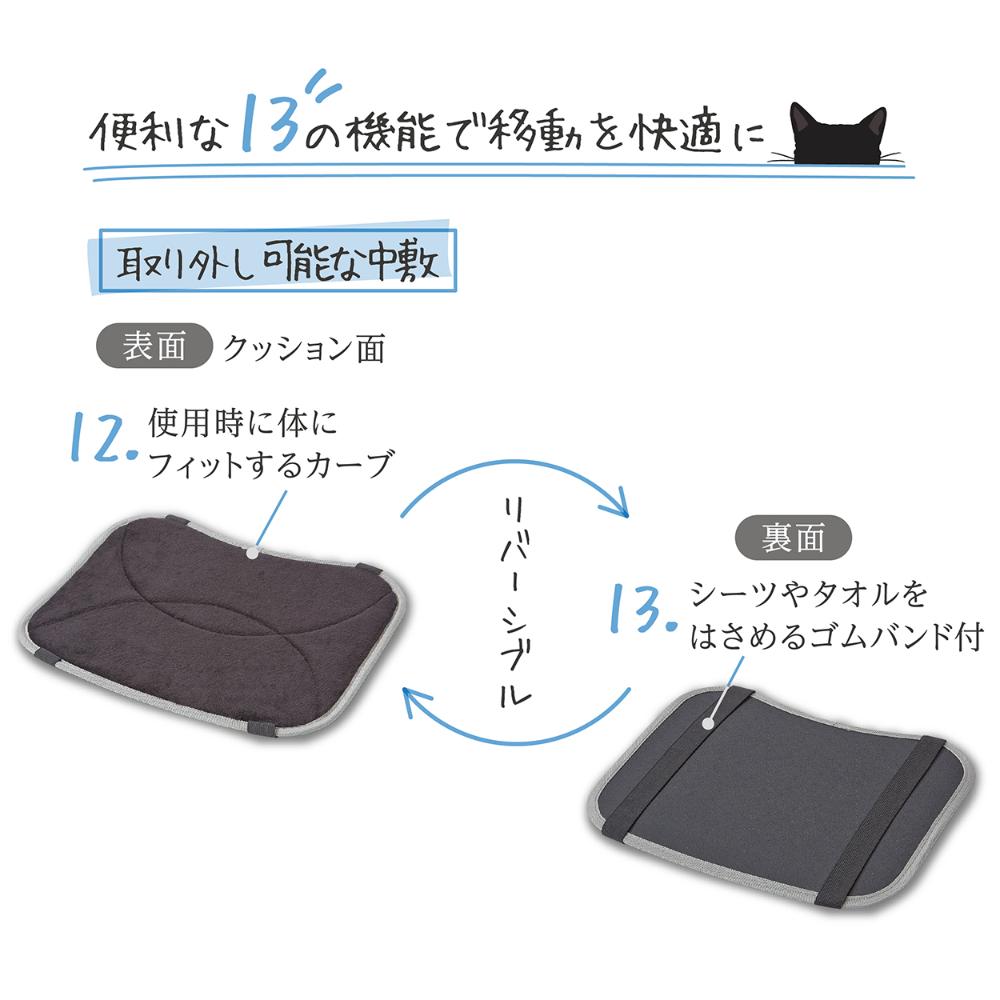 Liscio CAT Backpack Carrier Gray