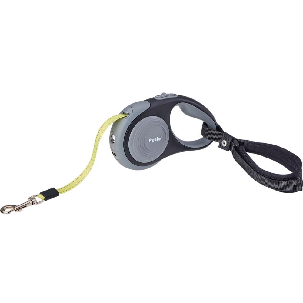 Dog Retractable Leash Night Walker EX SM Gray