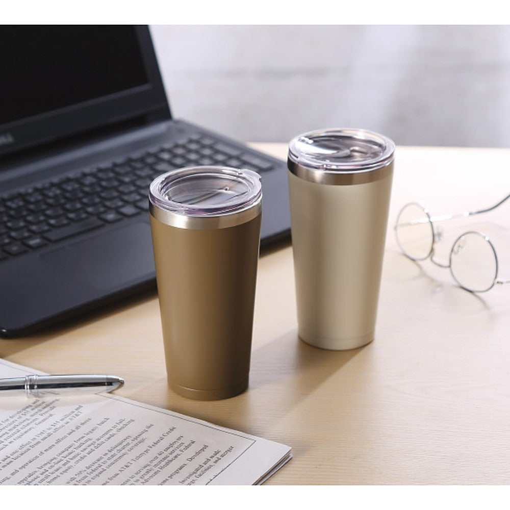 Satyun Pair Stainless Color Tumbler (with Lid)