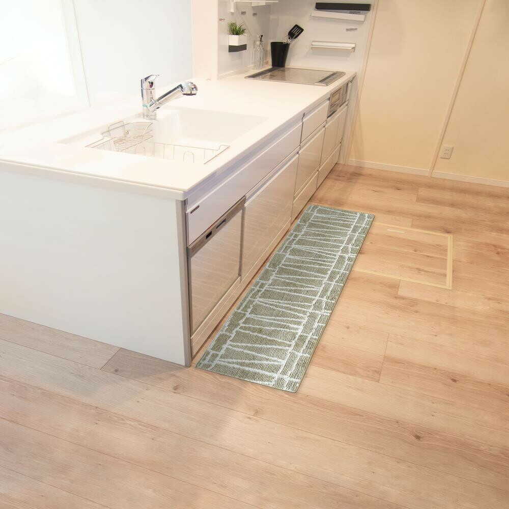 Okato Myuuka Kitchen Mat 45180 Round Roll Beige
