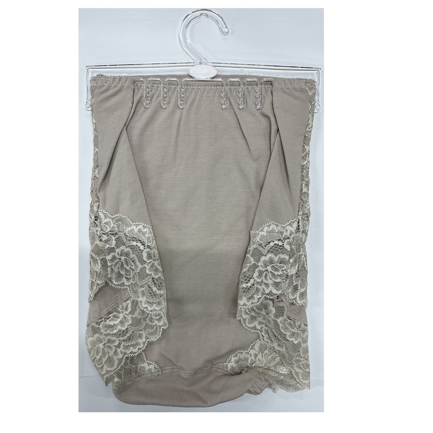 High-Waisted Control Shorts with Back Lace