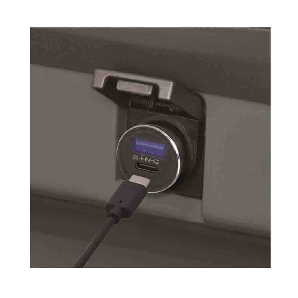 Seiwa DC Aluminum Power Plug / C + A F327