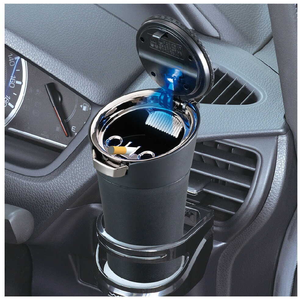Seiwa Carbon Solar Ashtray WA130