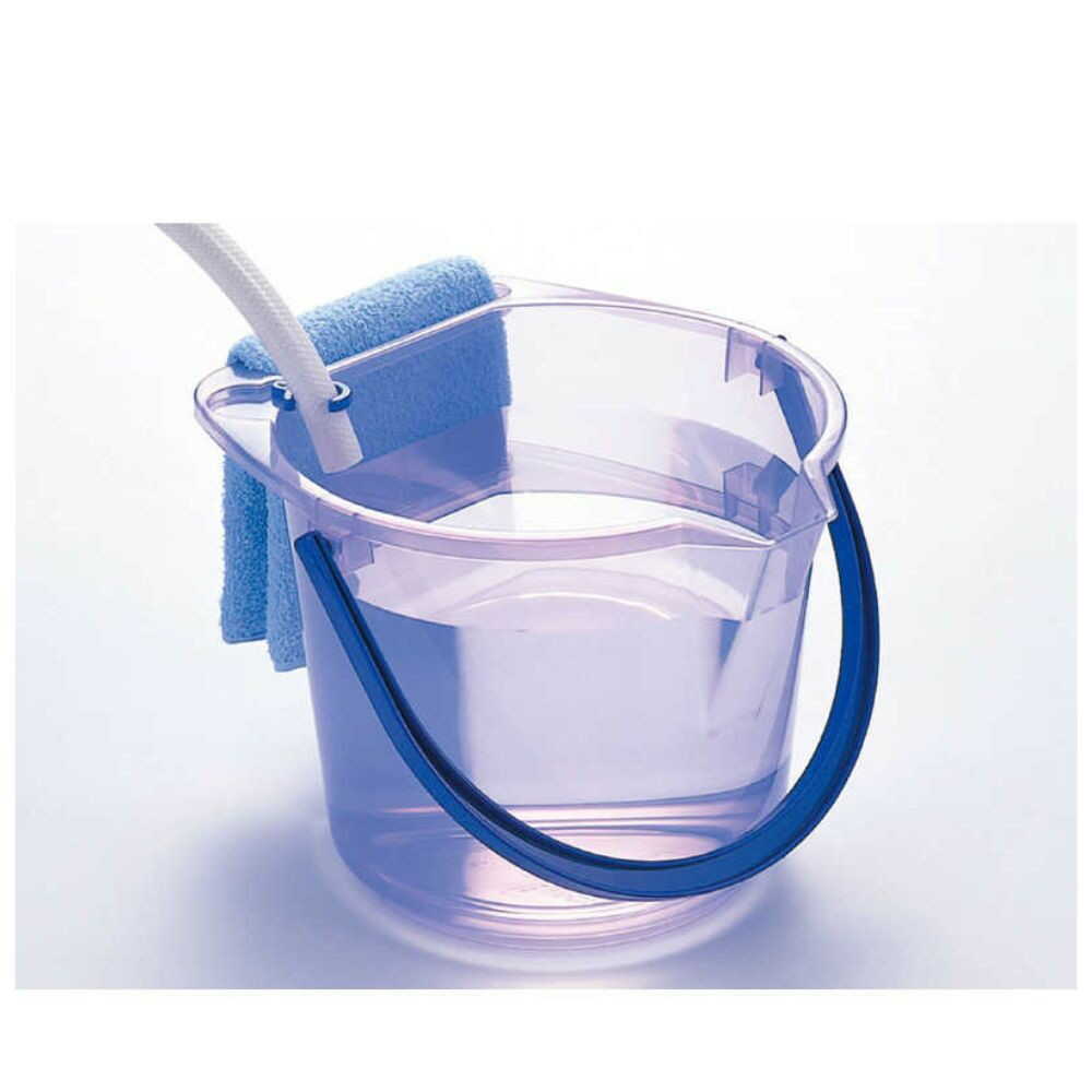 Inomata Chemical Naruhodo Bucket 8L Aqua Blue