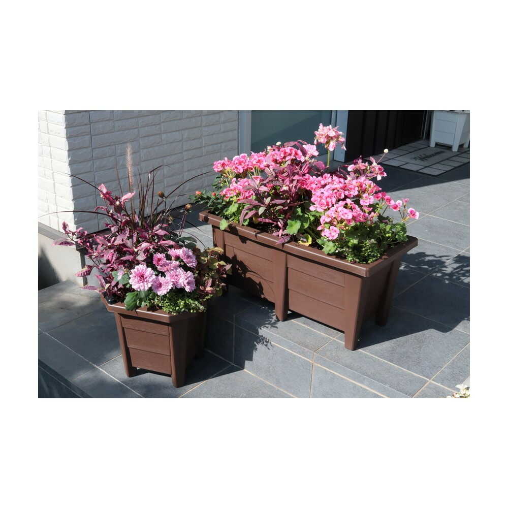 Appleware Flower and Vegetable Planter 600 Type Brown