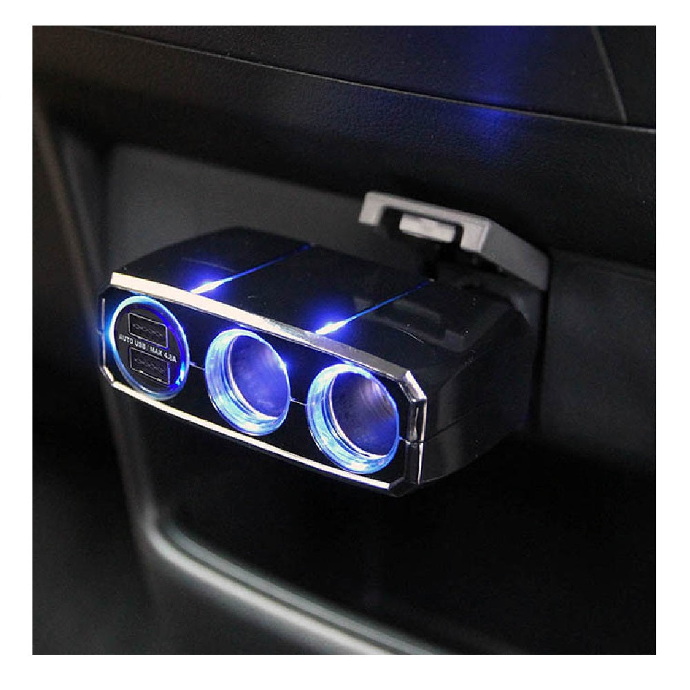 カシムラ 2連ダイレクト 2リバーシブルUSB 4.8A 12/24V KX226
