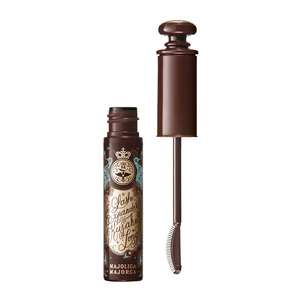 Shiseido Majolica Majorca Lash Expander Peacock Long BR666 Amber Brown 6g