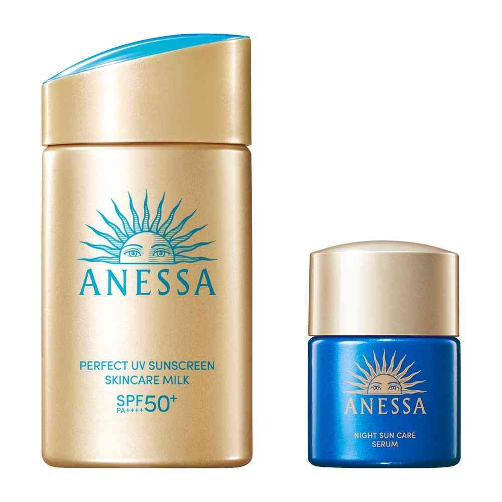 Shiseido Anessa Perfect UV Skin Care Milk NA Trial Set c 60+12ml