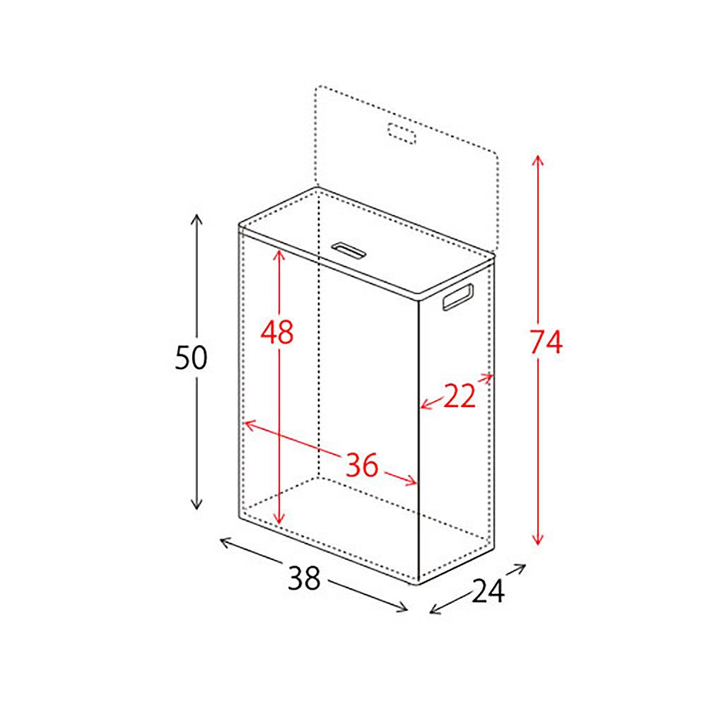 Diario Laundry Box RB-380 BL