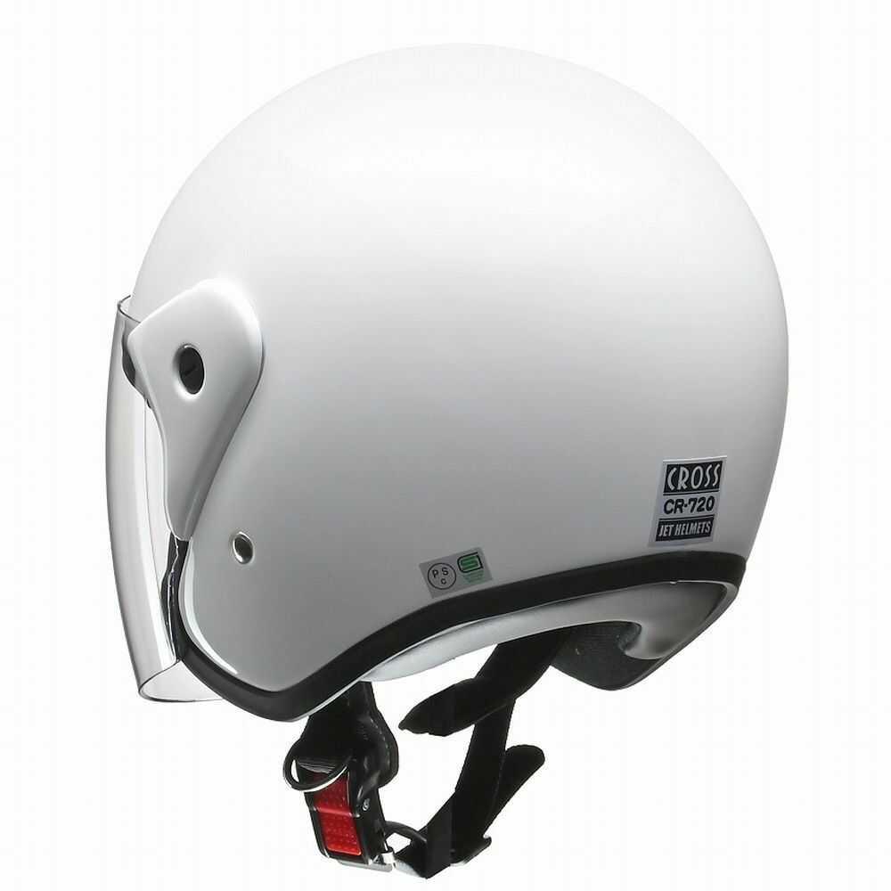 Lead Industry CROSS Jet Helmet White CR720 WH