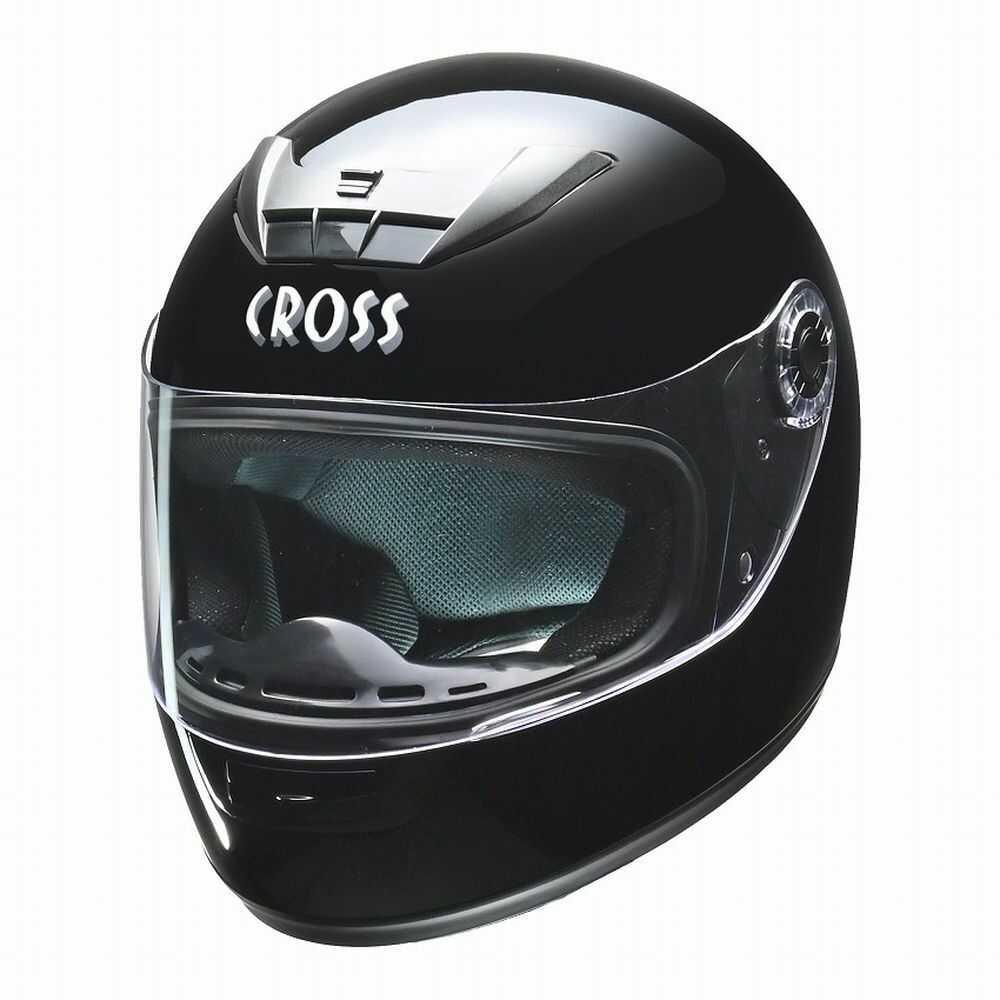 Lead Industry CROSS Full Face Helmet Black CR715 BK