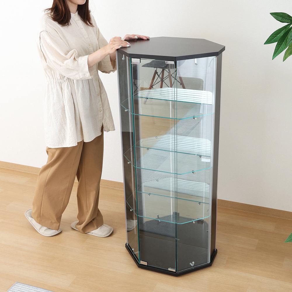 Glass Collection Case - BAAL Corner - Black