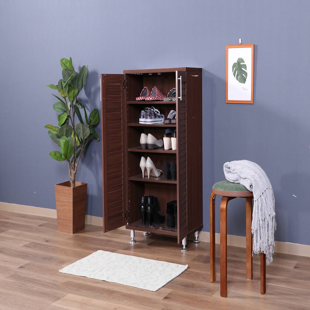 Louver Shoe Box Brown 90482