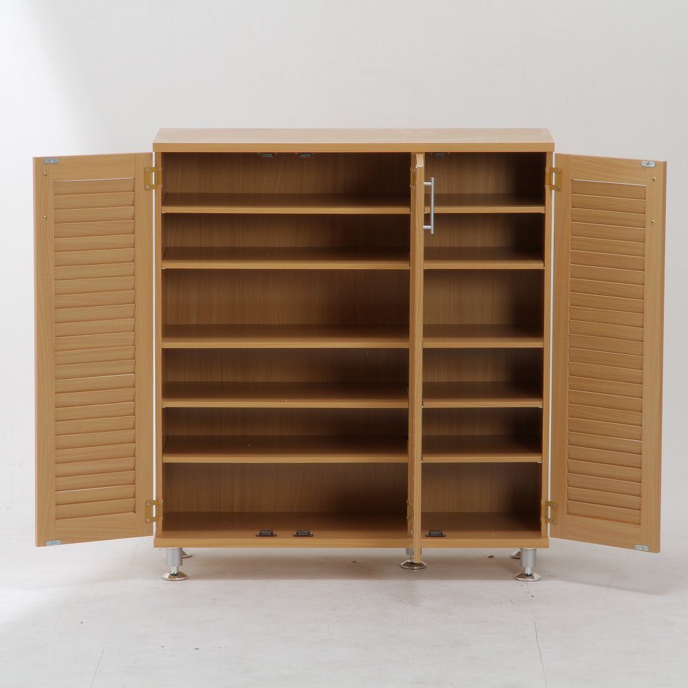 Louver Shoe Box Wide Natural 96564
