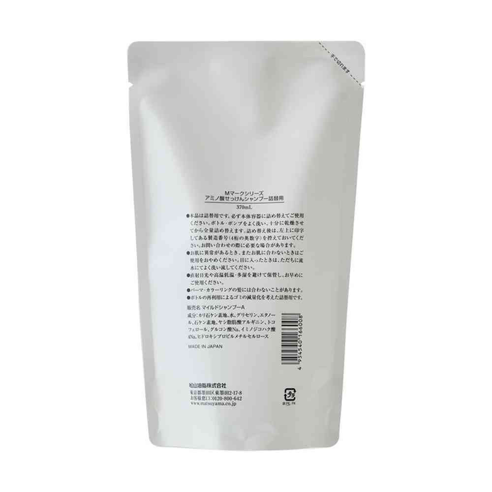 M Mark Amino Acid Soap Shampoo Refill 370mL