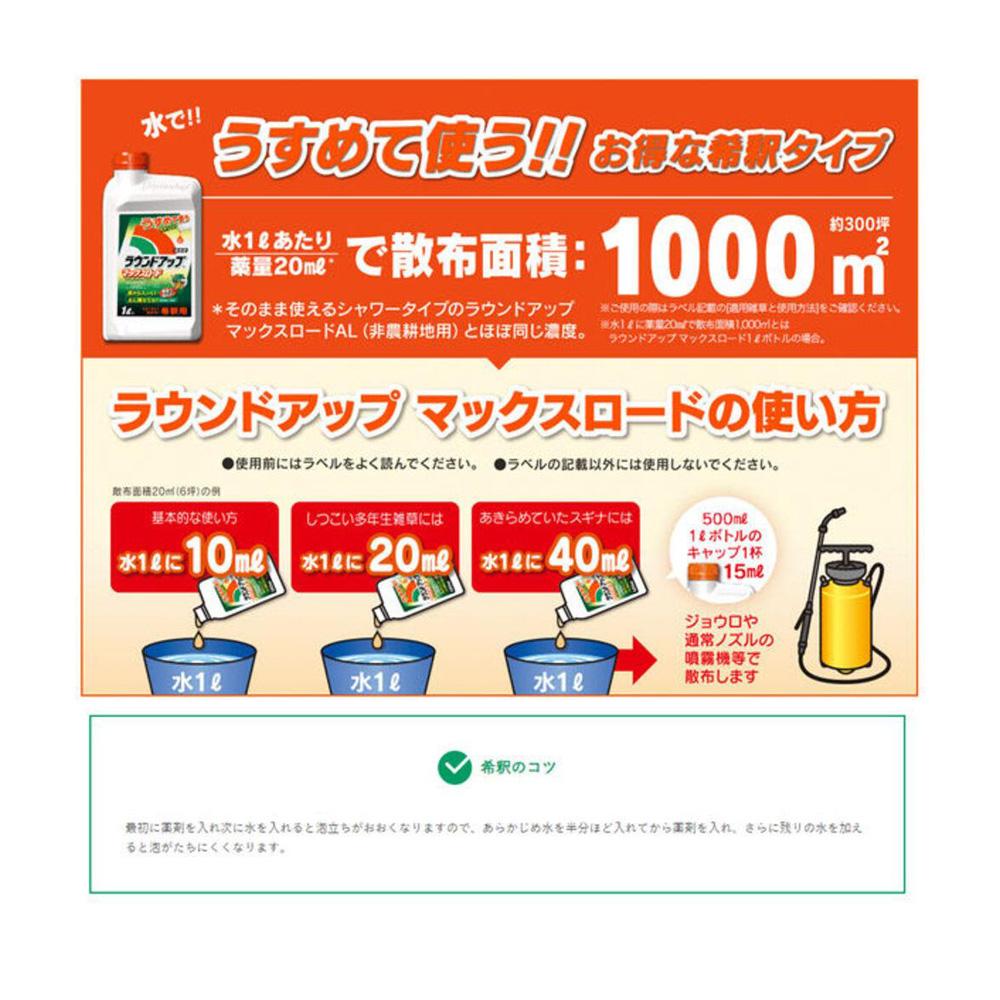 Nissan Chemical Roundup Max Load 5.5L