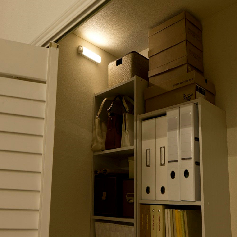 Iris Ohyama Battery-Powered LED Sensor Light - Wall Type - BSL40WL-WV2
