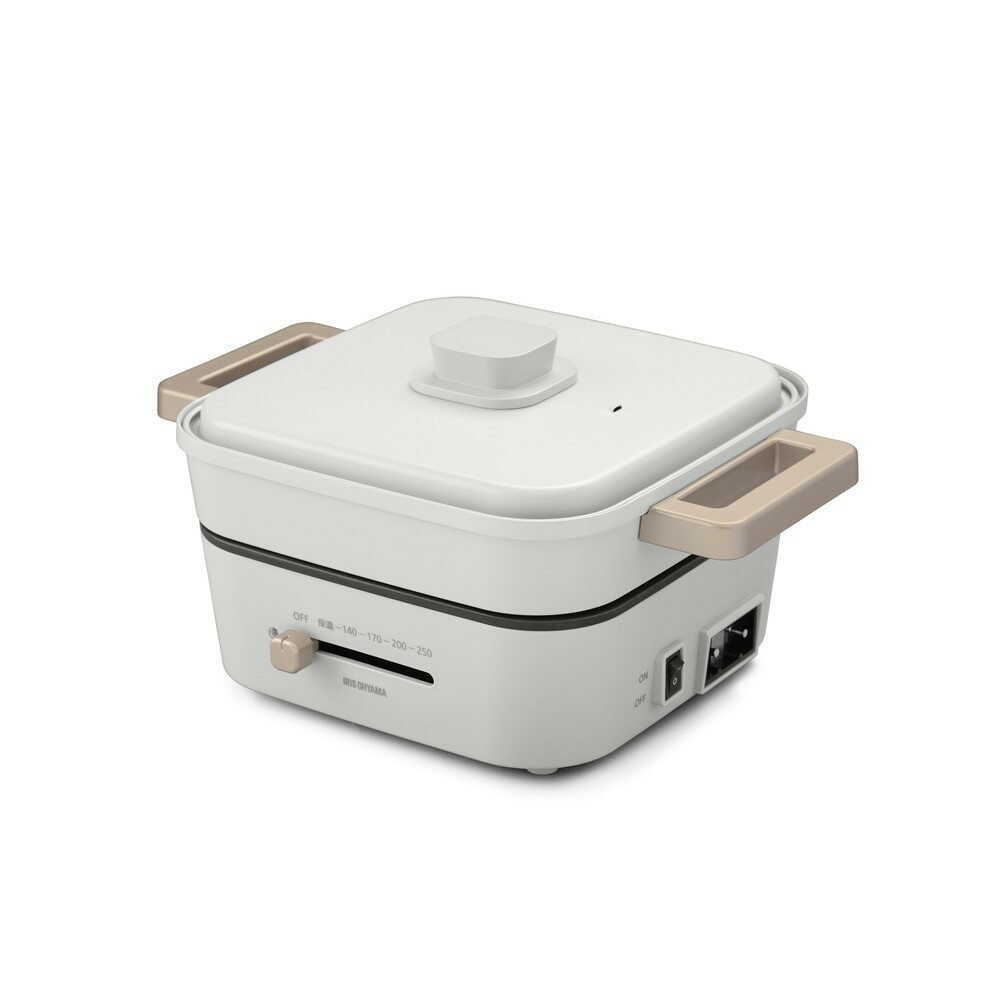 Iris Ohyama Mini Grill Pot 3 Plate IGU-P3-H