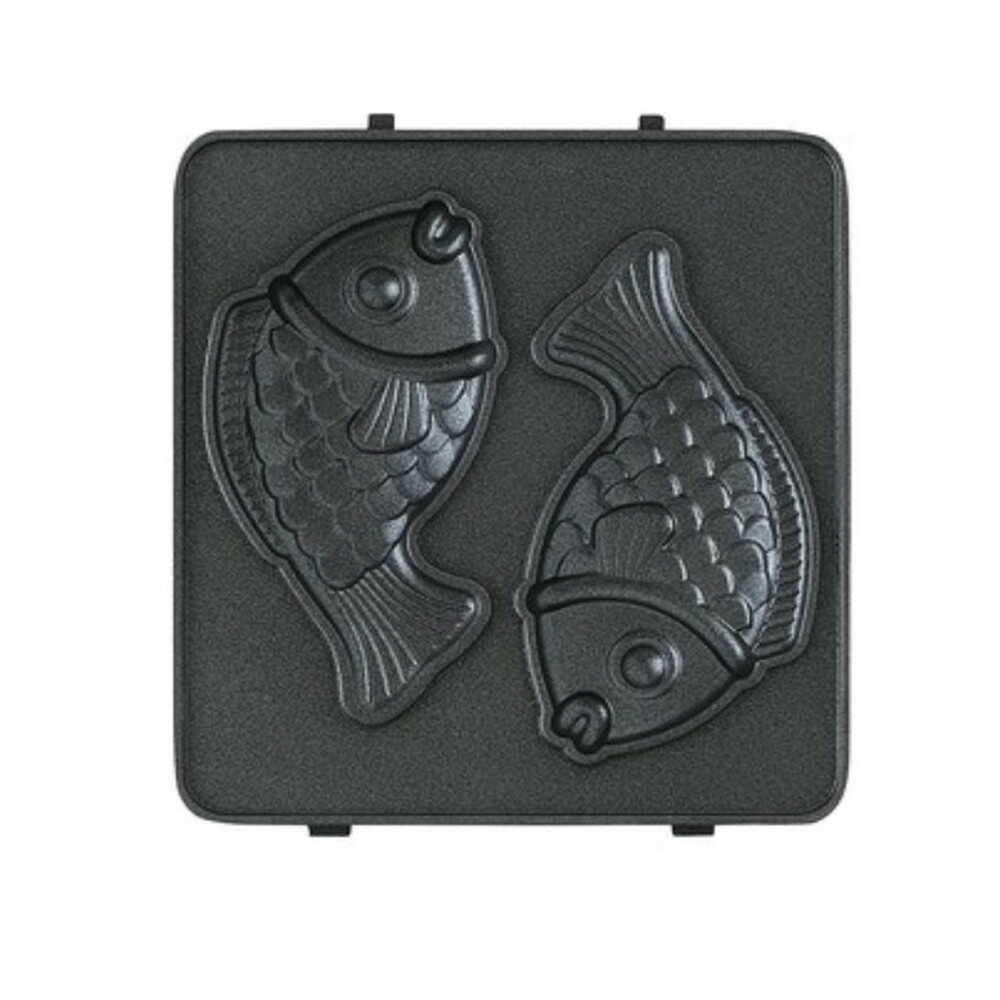 Iris Ohyama Taiyaki Plate for Multi Sandwich Maker Single Size IMS-5FP