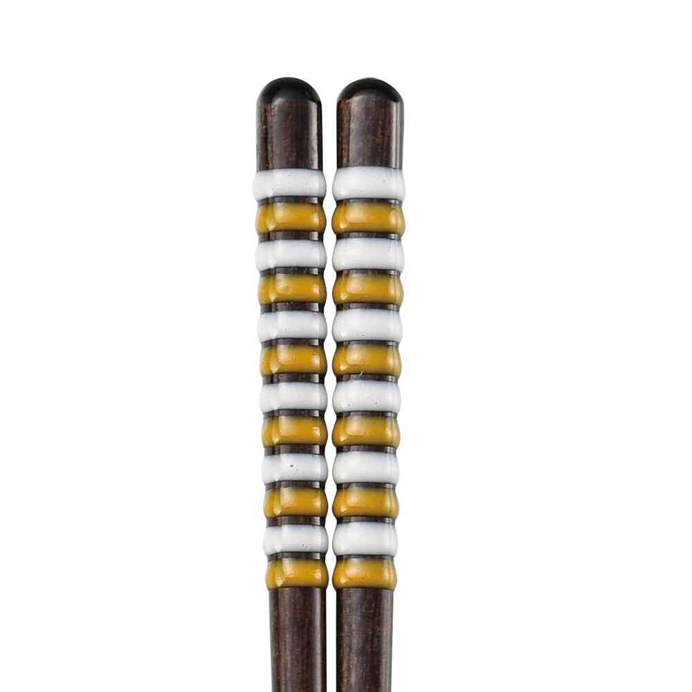 Ishida Dishwasher Safe Chopsticks Candy Roll Yellow 23cm