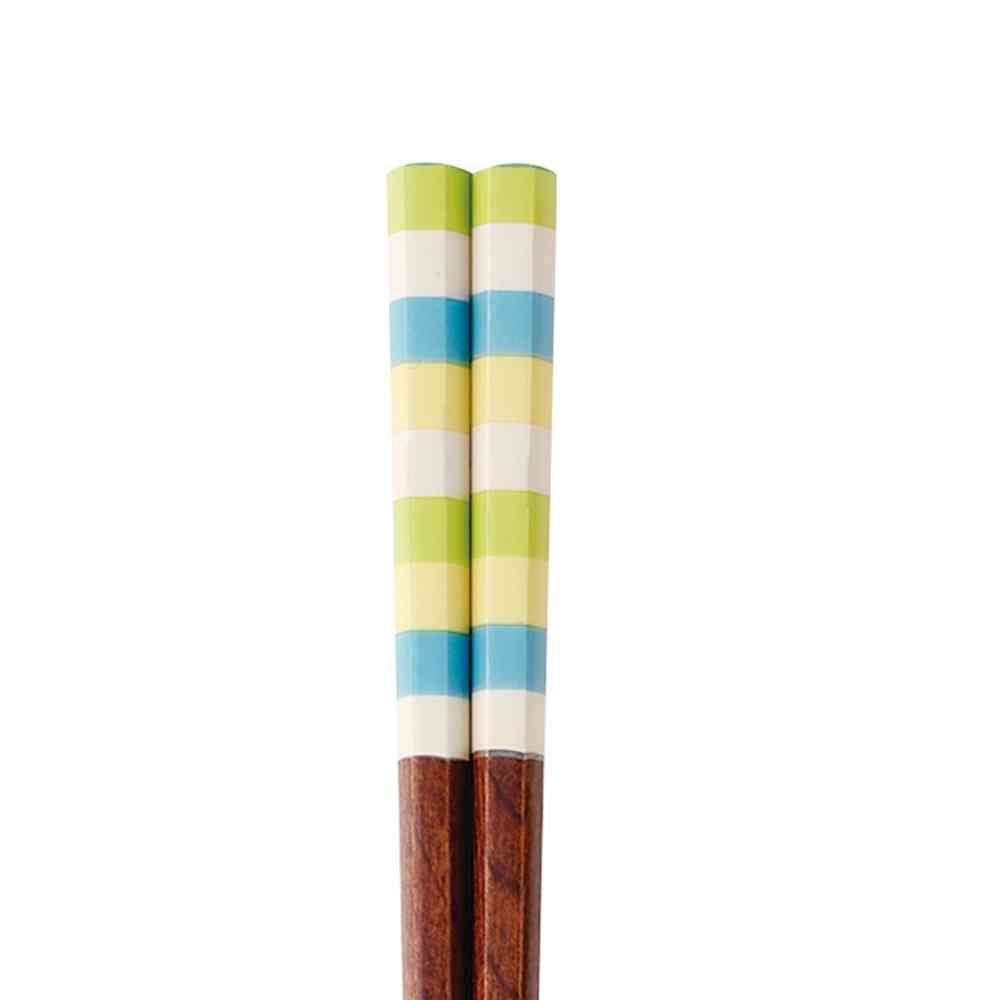Ishida Chopsticks Cupid Green 23cm 1 Pair