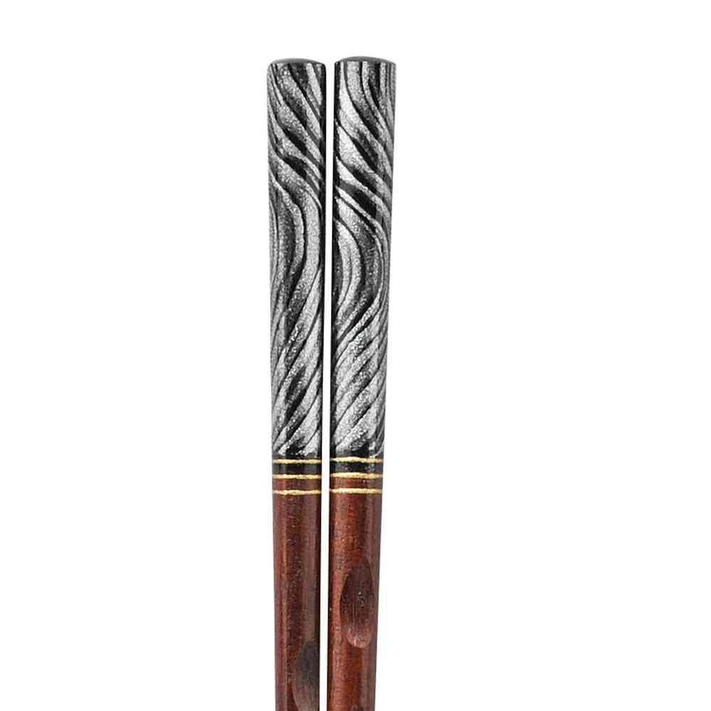 Ishida Chopsticks Kawame Black 23cm 1 Pair