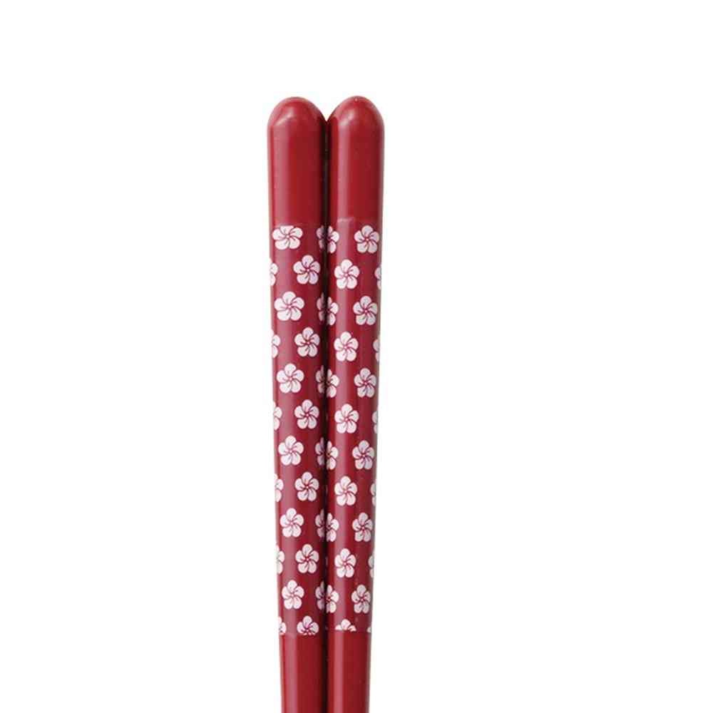 Ishida Dishwasher Safe Chopsticks Twisted Plum 20.5cm