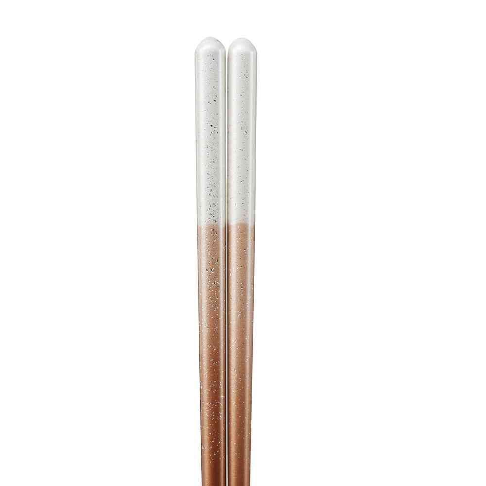 Ishida Dishwasher-Safe Chopsticks, Lumiere Brown, 23cm, 1 Pair