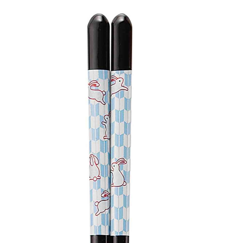 Ishida Dishwasher Safe Chopsticks Arrow Feather Rabbit - 1 Pair