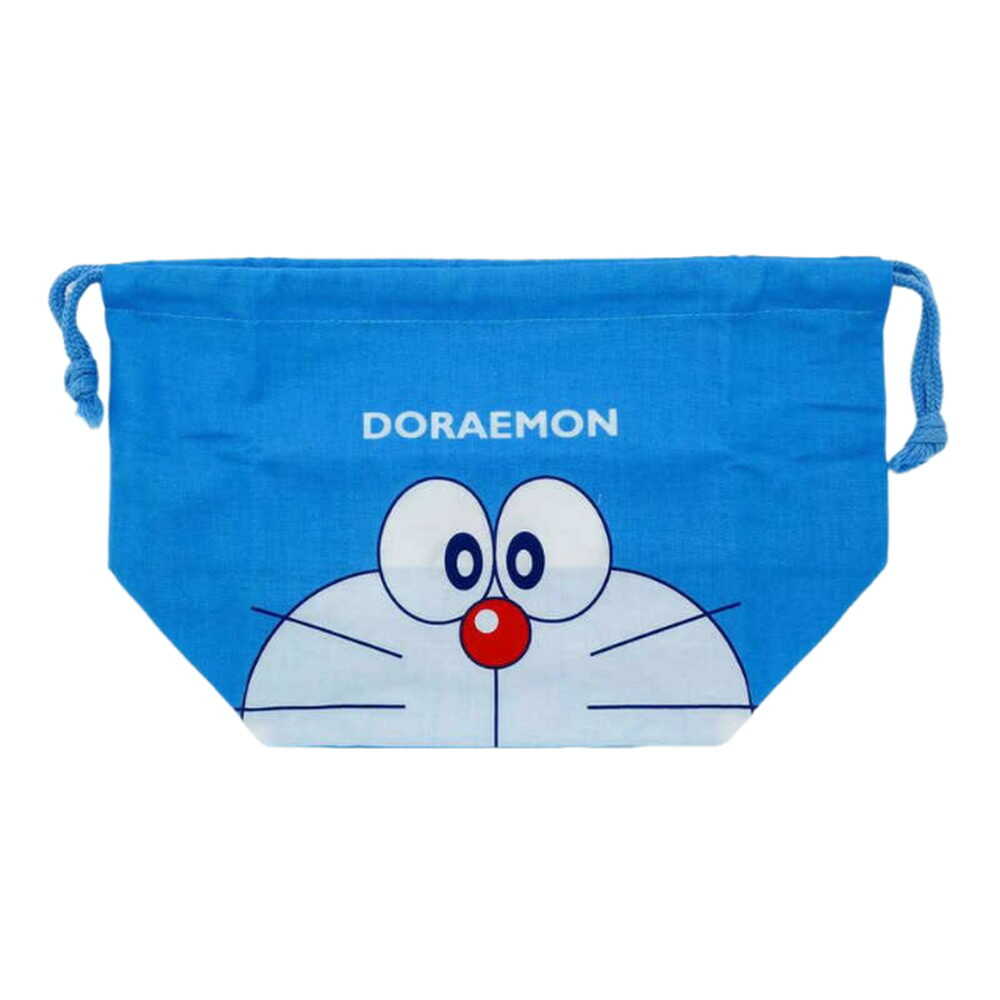 OSK Doraemon Drawstring Lunch Bag Blue