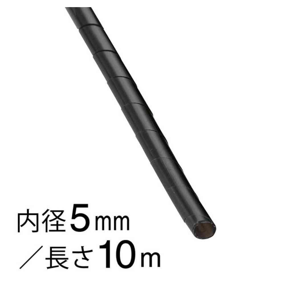 Ohm Electric Spiral Tube, Inner Diameter 5mm, 10m, GST-4B
